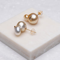 in gem pair pierce - MN-pin001 -