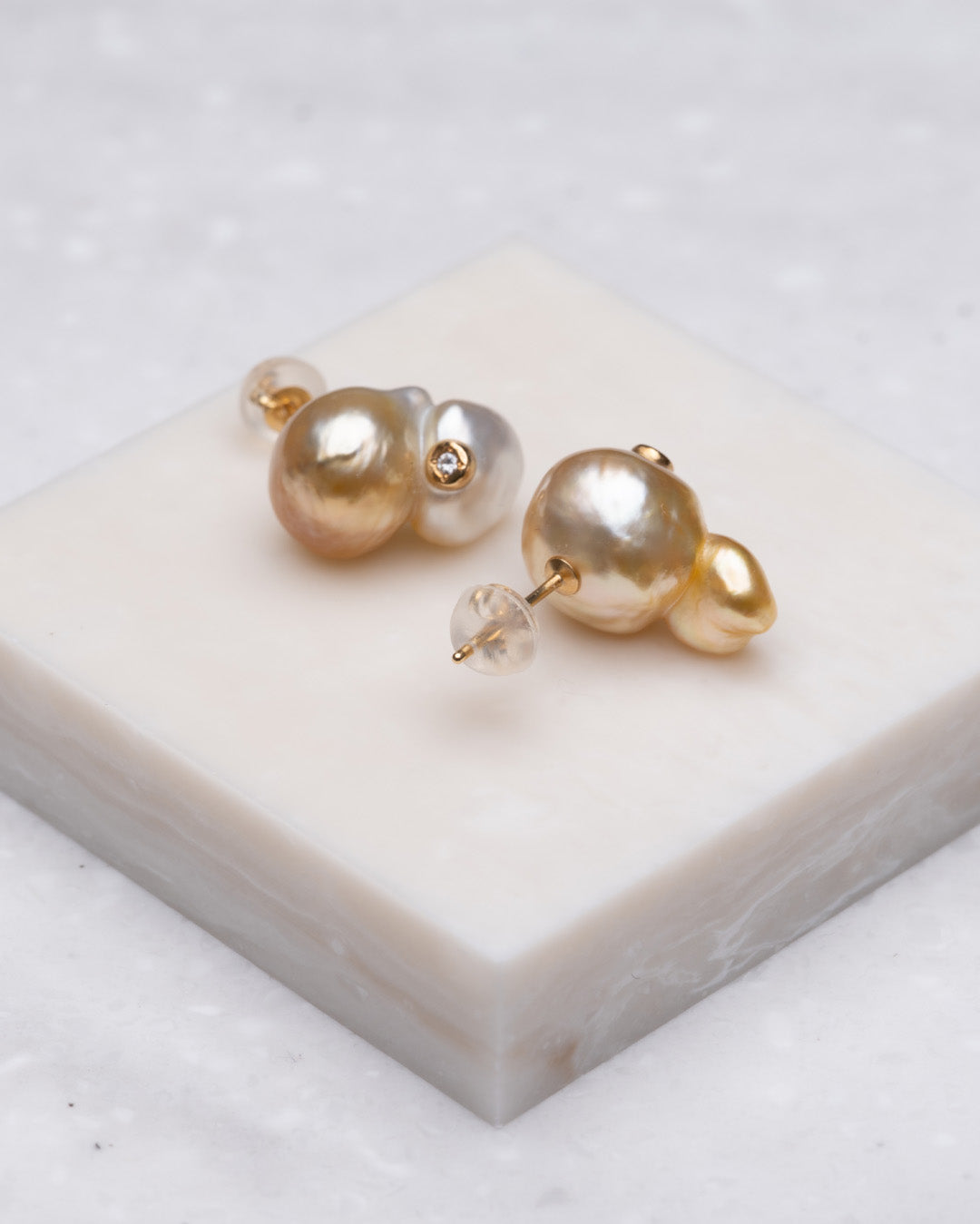in gem pair pierce - MN-pin001 -