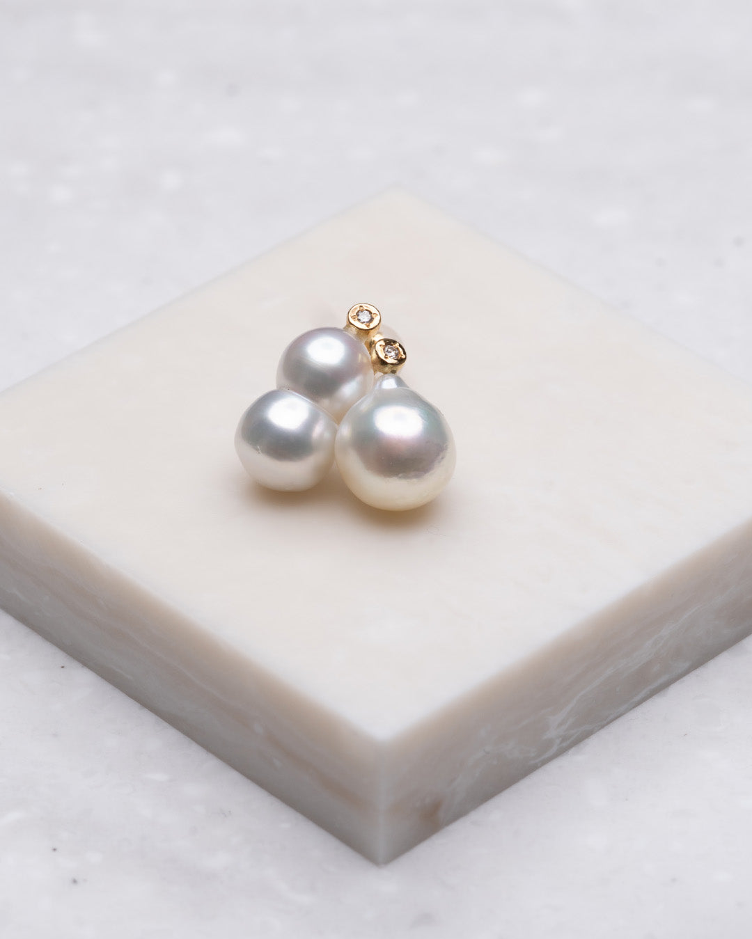 keshi / baroque  pair pierce - MN-pbq2d-2AK -