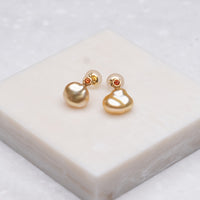 keshi / baroque  pair pierce - pke2os_2B -