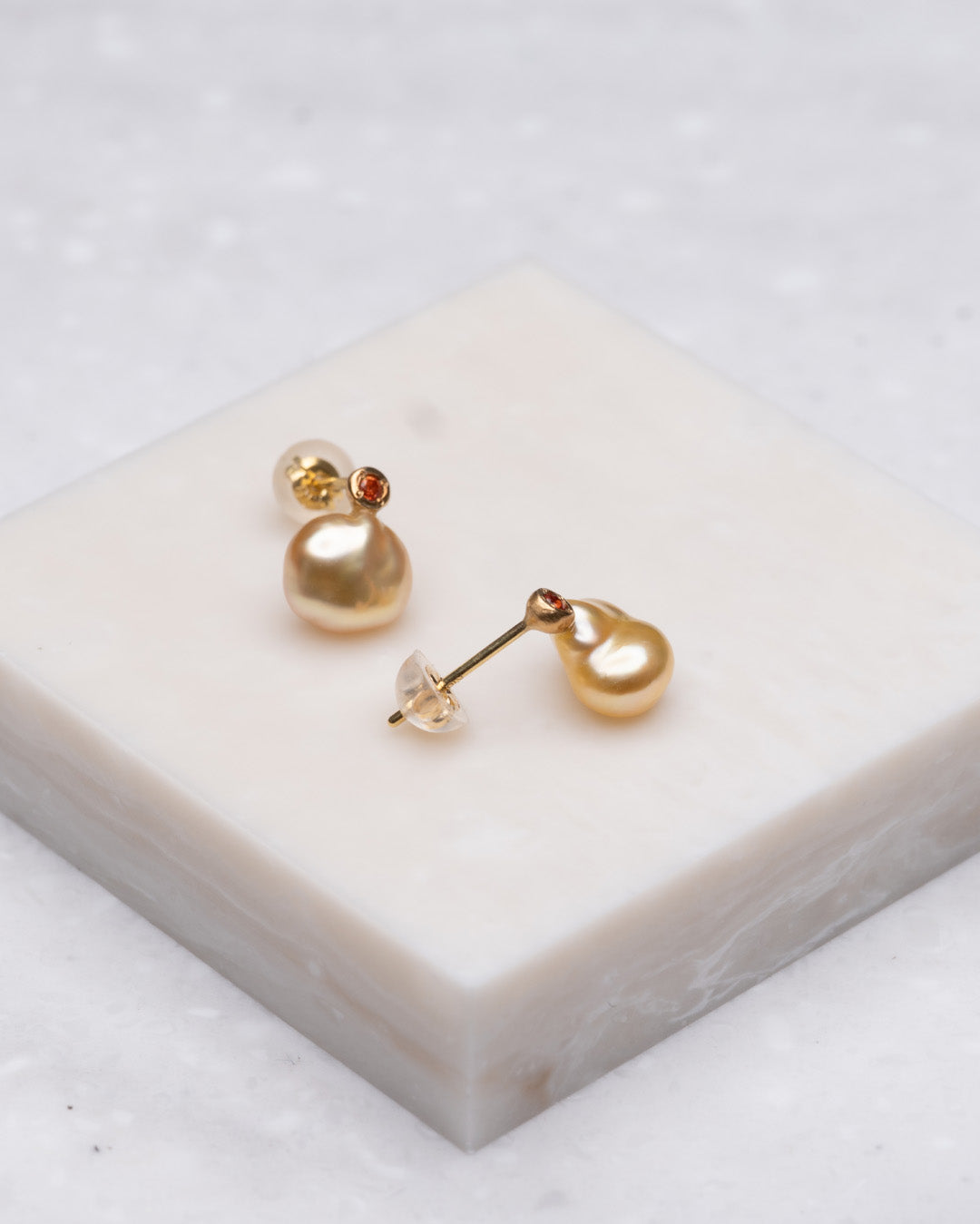 keshi / baroque  pair pierce - pke2os_2B -