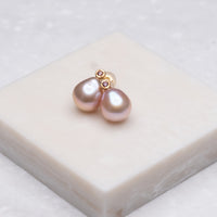 keshi / baroque  pair pierce - MN-pfw2r-2PK-3 -