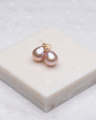 keshi / baroque  pair pierce - MN-pfw2r-2PK-3 -