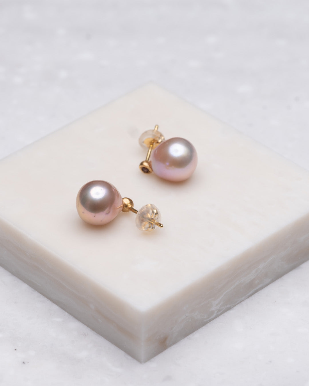 keshi / baroque  pair pierce - MN-pfw2r-2PK-3 -