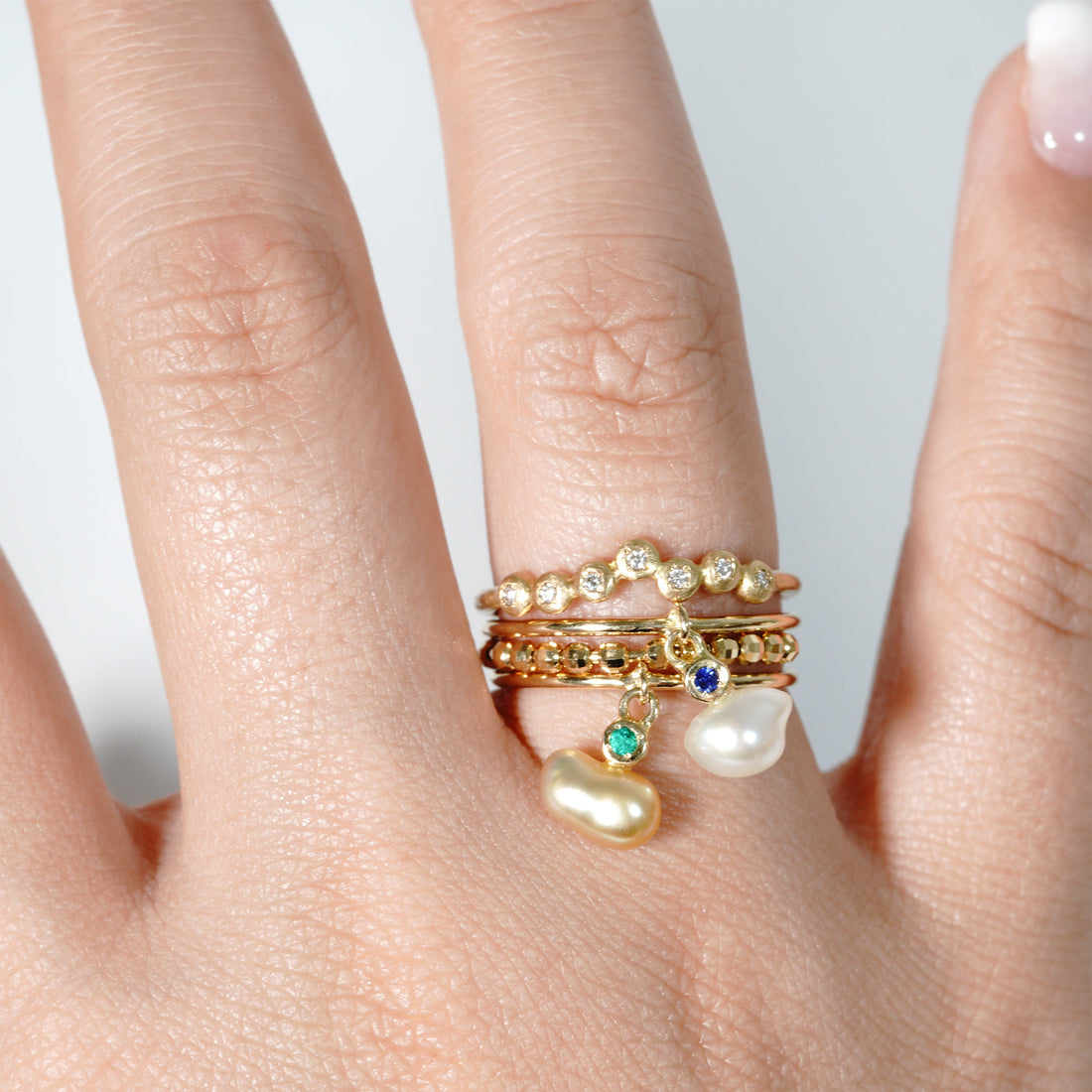 keshi pearl ring swing EM×GD