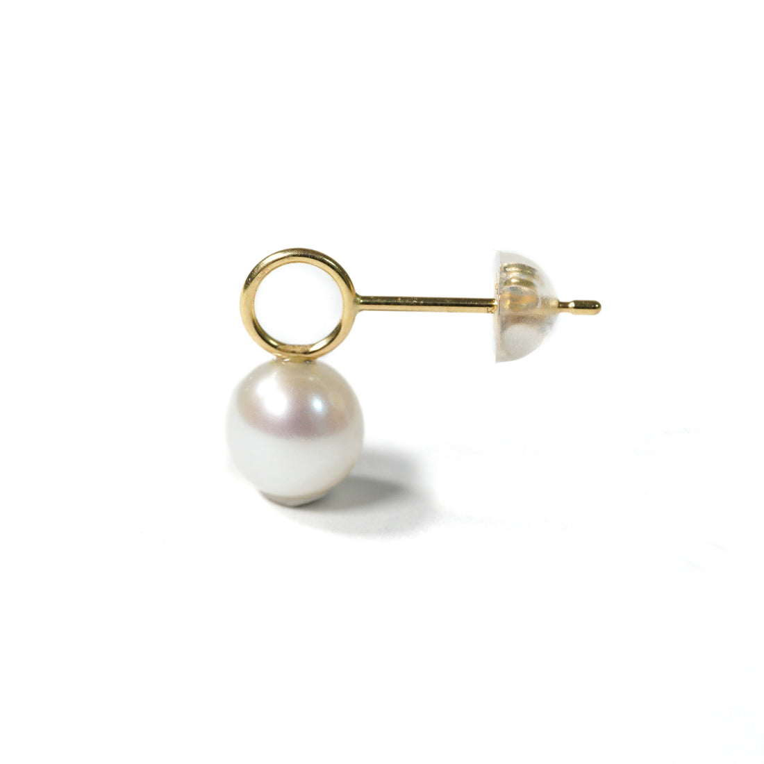 bubble Pierced Earring - 1 pearls L