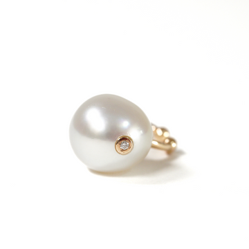 South Sea Pearl dia in Ear Cuff / L